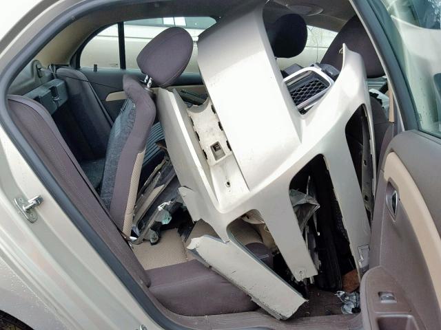 1G1ZB5E05CF220820 - 2012 CHEVROLET MALIBU LS GOLD photo 6