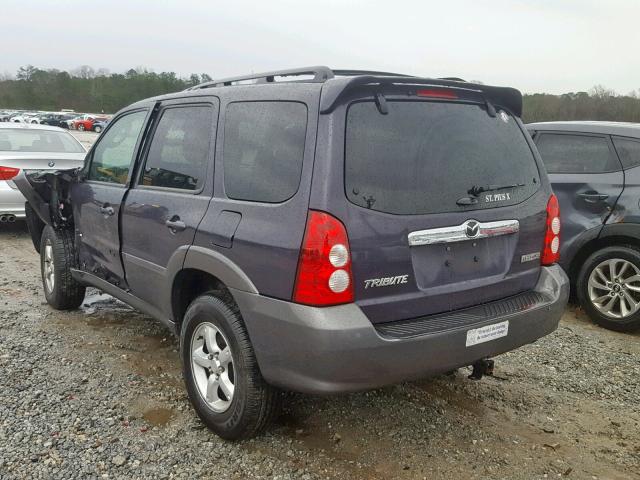 4F2CZ04145KM51854 - 2005 MAZDA TRIBUTE S SILVER photo 3