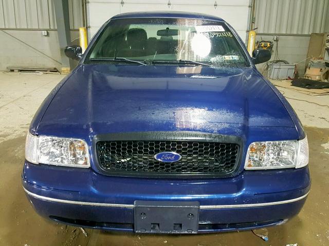 2FAFP71W45X171706 - 2005 FORD CROWN VICT BLUE photo 9