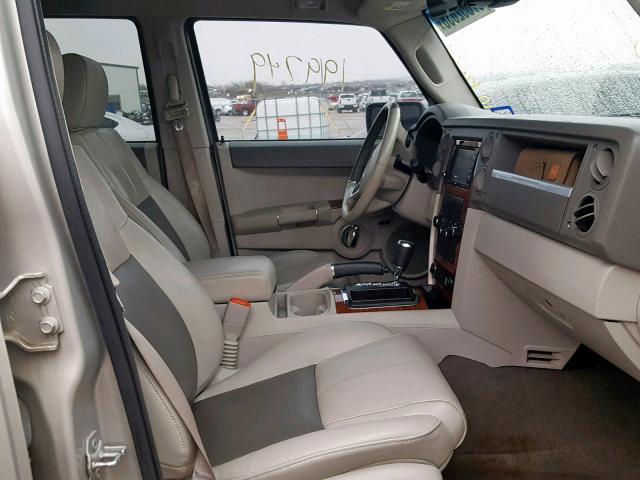 1J8HH58278C180479 - 2008 JEEP COMMANDER Qəhvəyi foto 5