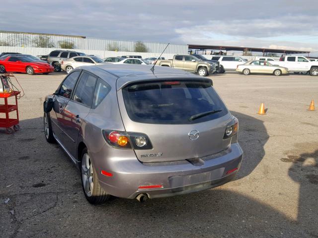 JM1BK144461494758 - 2006 MAZDA 3 HATCHBAC SILVER photo 3