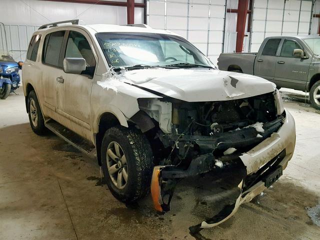 5N1AA0NC0BN614181 - 2011 NISSAN ARMADA SV WHITE photo 1