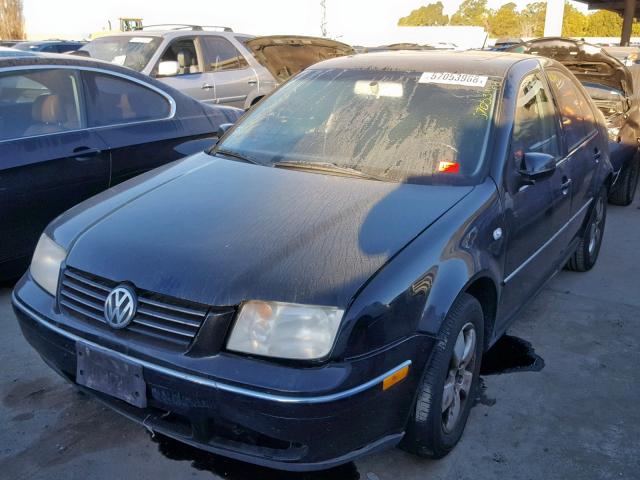 3VWSA69M74M118058 - 2004 VOLKSWAGEN JETTA GLS BLACK photo 2