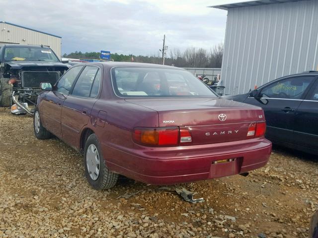 4T1BG12K9TU784891 - 1996 TOYOTA CAMRY DX MAROON photo 3