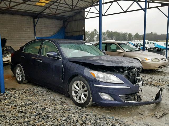 KMHGC4DD8DU234987 - 2013 HYUNDAI GENESIS 3. BLUE photo 1