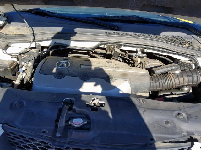 2HNYD18946H545830 - 2006 ACURA MDX TOURIN WHITE photo 7