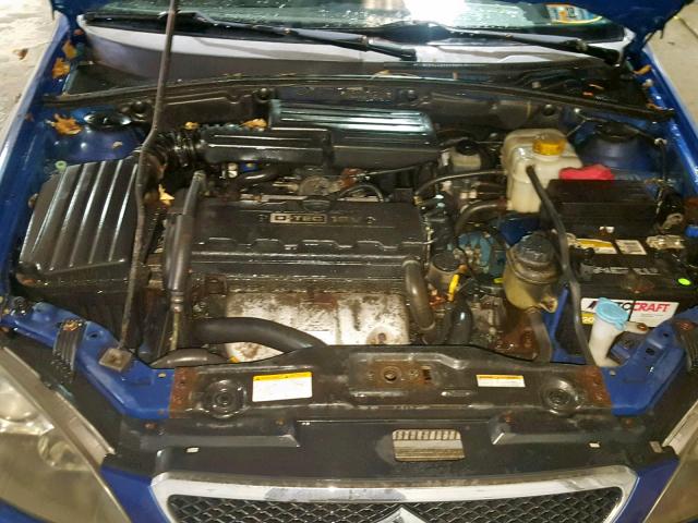 KL5JD66Z45K212399 - 2005 SUZUKI RENO S BLUE photo 7