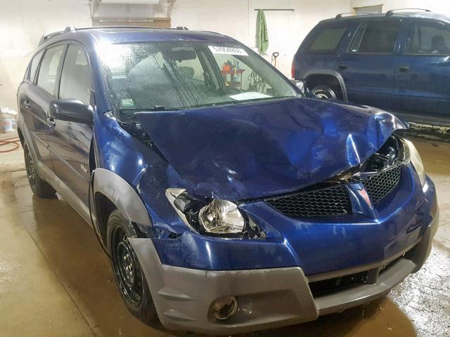 5Y2SL62863Z430590 - 2003 PONTIAC VIBE BLUE photo 1