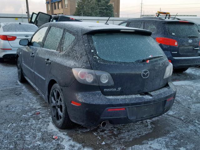 JM1BK344691200518 - 2009 MAZDA 3 S BLACK photo 3