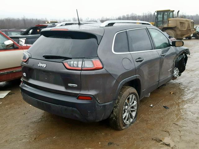 1C4PJLLB7KD171866 - 2019 JEEP CHEROKEE L GRAY photo 4