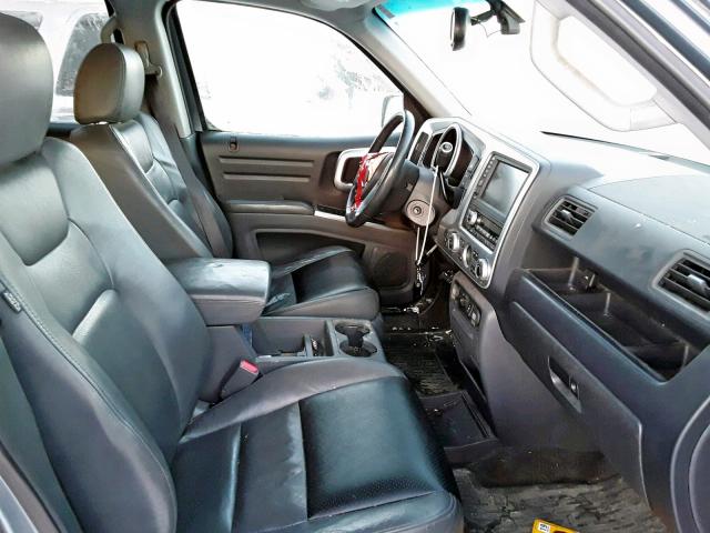 2HJYK16597H533391 - 2007 HONDA RIDGELINE BLUE photo 5