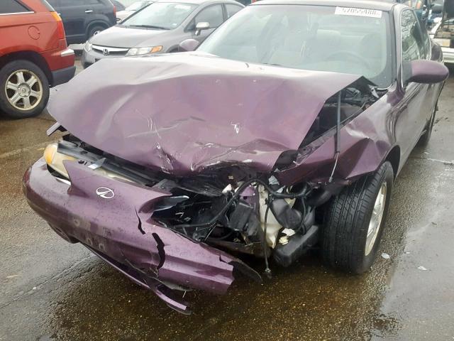 1G3NL12TXXC313799 - 1999 OLDSMOBILE ALERO GL PURPLE photo 9