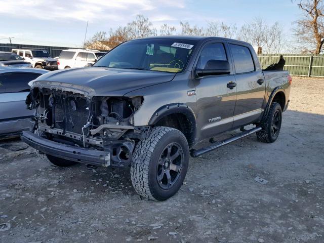 5TBDV54107S470239 - 2007 TOYOTA TUNDRA CRE BROWN photo 2