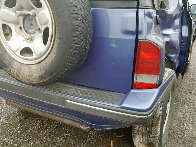 2CNBJ1861S6909827 - 1995 GEO TRACKER BLUE photo 10