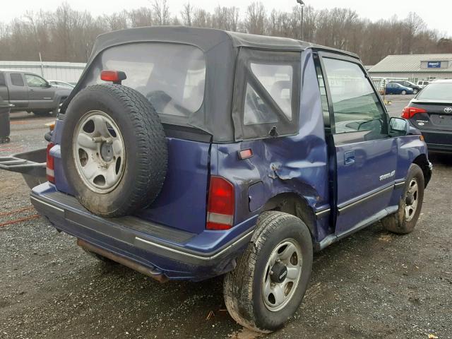 2CNBJ1861S6909827 - 1995 GEO TRACKER BLUE photo 4