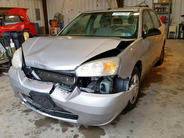 1G1ZS57F87F316139 - 2007 CHEVROLET MALIBU LS SILVER photo 2