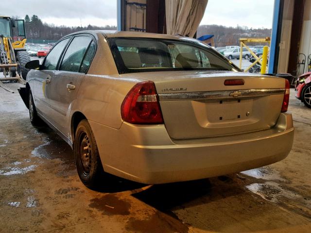 1G1ZS57F87F316139 - 2007 CHEVROLET MALIBU LS SILVER photo 3