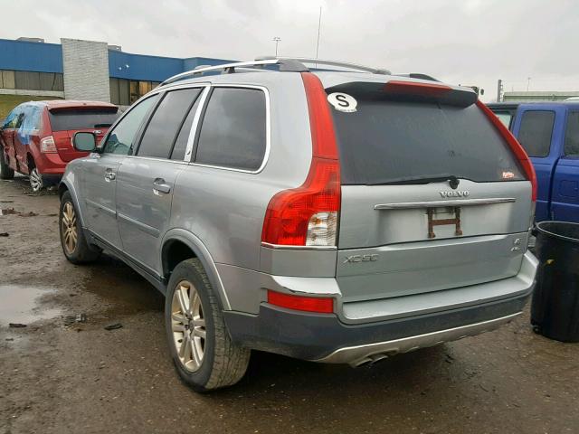 YV4CZ852981437011 - 2008 VOLVO XC90 V8 SILVER photo 3