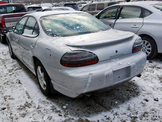 1G2WP52K22F101868 - 2002 PONTIAC GRAND PRIX ვერცხლისფერი ფოტო 3