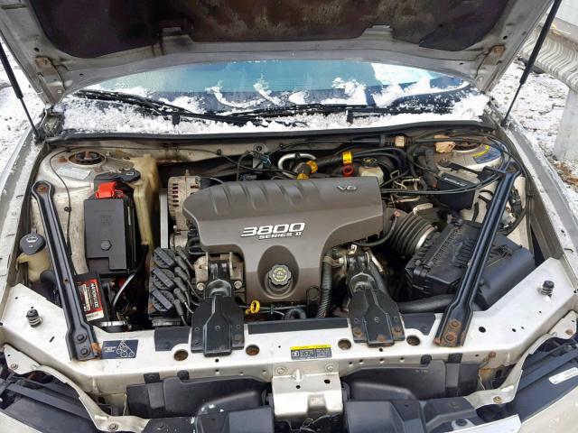 1G2WP52K22F101868 - 2002 PONTIAC GRAND PRIX ვერცხლისფერი ფოტო 7