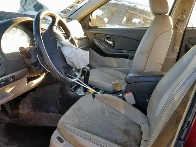 1G1ZU538X6F219850 - 2006 CHEVROLET MALIBU LTZ ბურგუნდია ფოტო 5