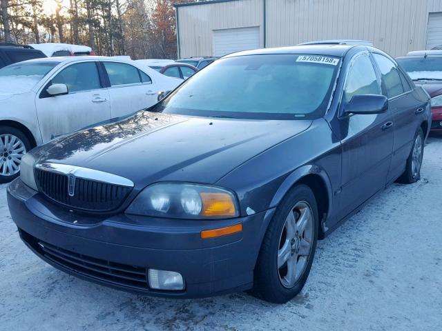 1LNHM87A91Y683352 - 2001 LINCOLN LS GRAY photo 2