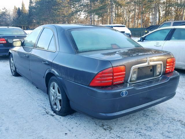 1LNHM87A91Y683352 - 2001 LINCOLN LS GRAY photo 3