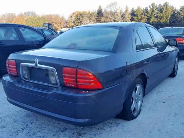 1LNHM87A91Y683352 - 2001 LINCOLN LS GRAY photo 4