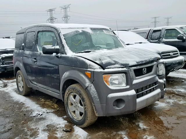 5J6YH28614L017579 - 2004 HONDA ELEMENT EX BLACK photo 1