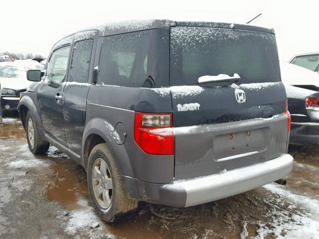 5J6YH28614L017579 - 2004 HONDA ELEMENT EX BLACK photo 3