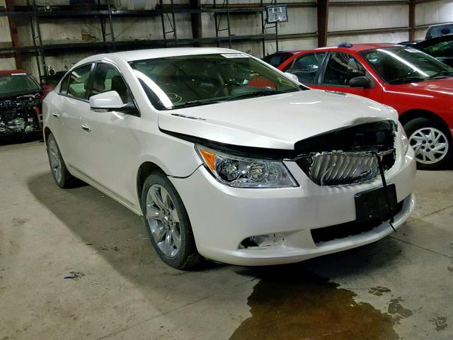 1G4GC5ED5BF361654 - 2011 BUICK LACROSSE C WHITE photo 1