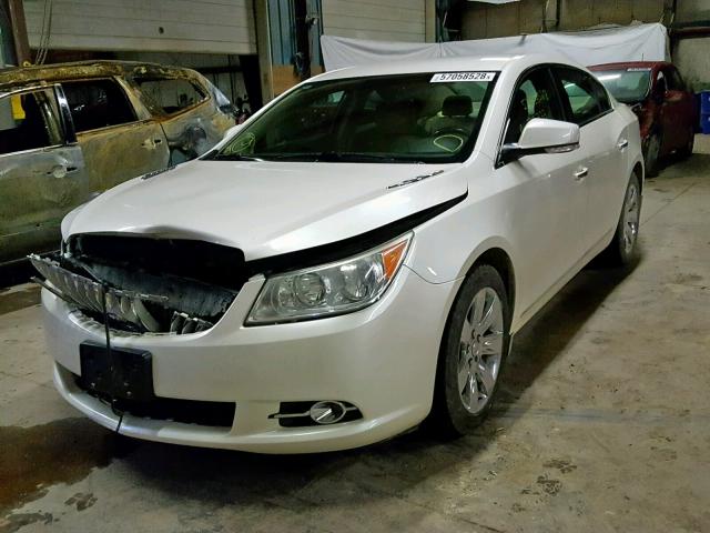 1G4GC5ED5BF361654 - 2011 BUICK LACROSSE C WHITE photo 2