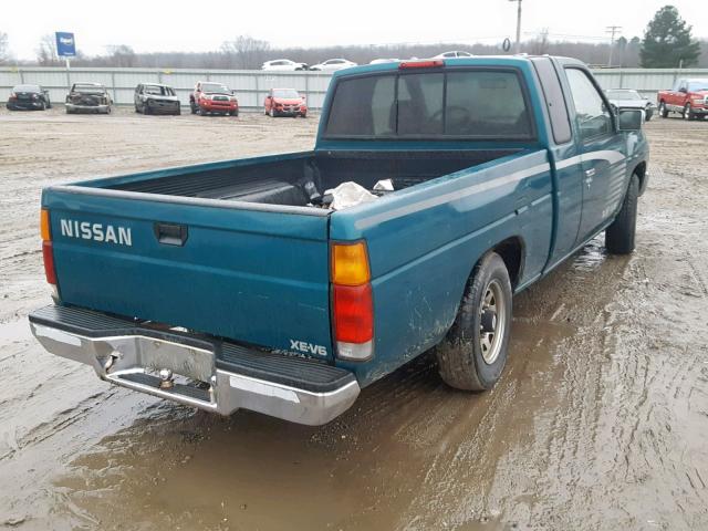 1N6HD16S3SC439732 - 1995 NISSAN TRUCK KING GREEN photo 4