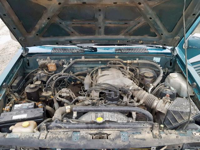 1N6HD16S3SC439732 - 1995 NISSAN TRUCK KING GREEN photo 7