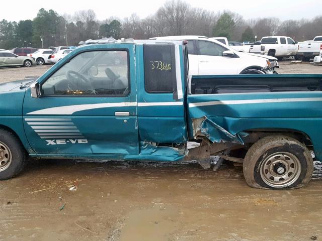 1N6HD16S3SC439732 - 1995 NISSAN TRUCK KING GREEN photo 9