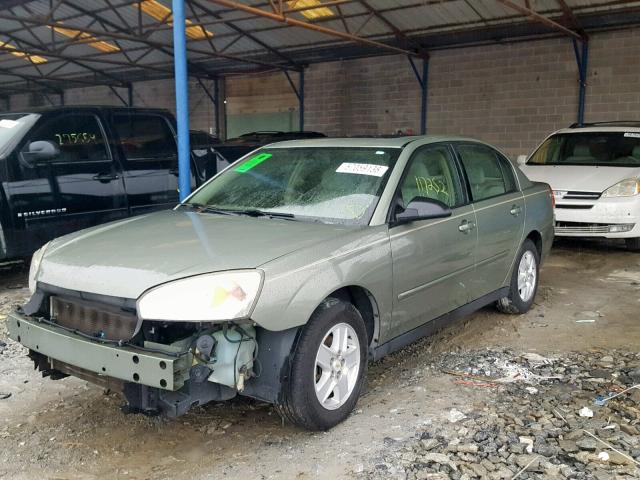 1G1ZT54884F175376 - 2004 CHEVROLET MALIBU LS 绿色 照片 2