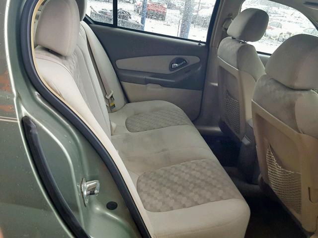1G1ZT54884F175376 - 2004 CHEVROLET MALIBU LS 绿色 照片 6