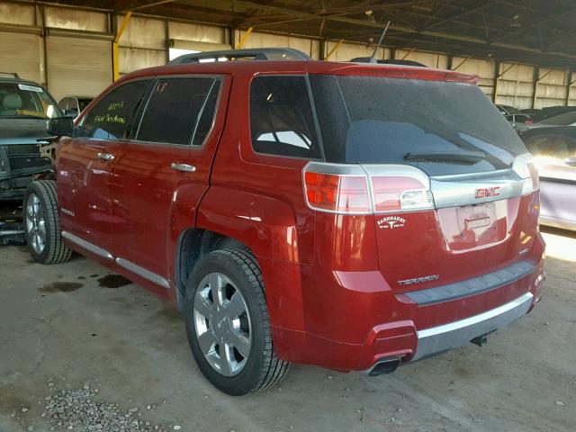 2GKFLZE31F6207610 - 2015 GMC TERRAIN DE RED photo 3