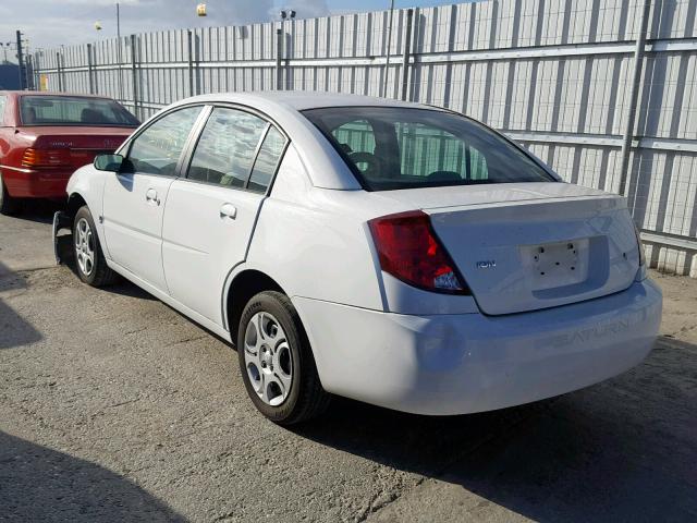 1G8AJ52F14Z118554 - 2004 SATURN ION LEVEL WHITE photo 3