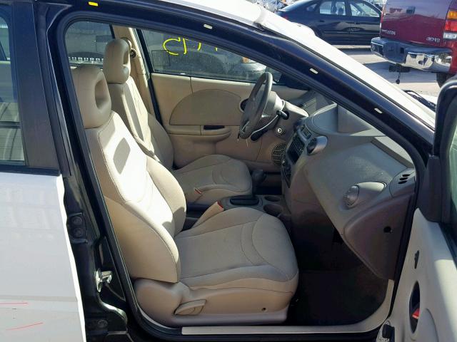 1G8AJ52F14Z118554 - 2004 SATURN ION LEVEL WHITE photo 5