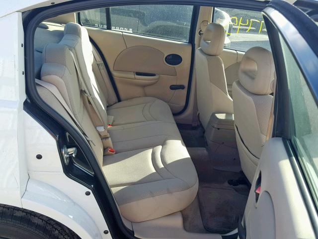 1G8AJ52F14Z118554 - 2004 SATURN ION LEVEL WHITE photo 6