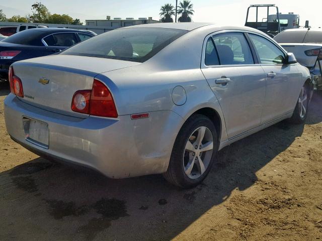 1G1ZC5E12BF180832 - 2011 CHEVROLET MALIBU 1LT ვერცხლისფერი ფოტო 4