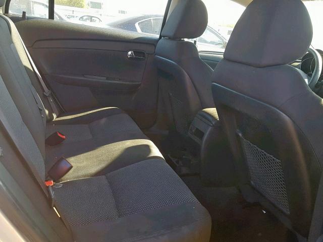 1G1ZC5E12BF180832 - 2011 CHEVROLET MALIBU 1LT ვერცხლისფერი ფოტო 6