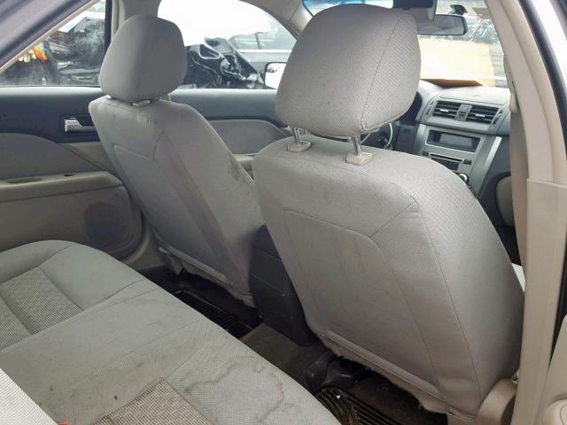 3FAHP0GA2BR337260 - 2011 FORD FUSION S SILVER photo 6