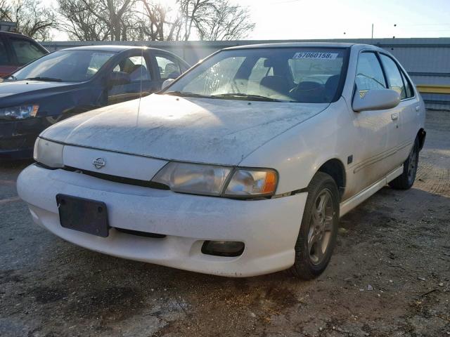 3N1BB41D5XL004041 - 1999 NISSAN SENTRA SE WHITE photo 2