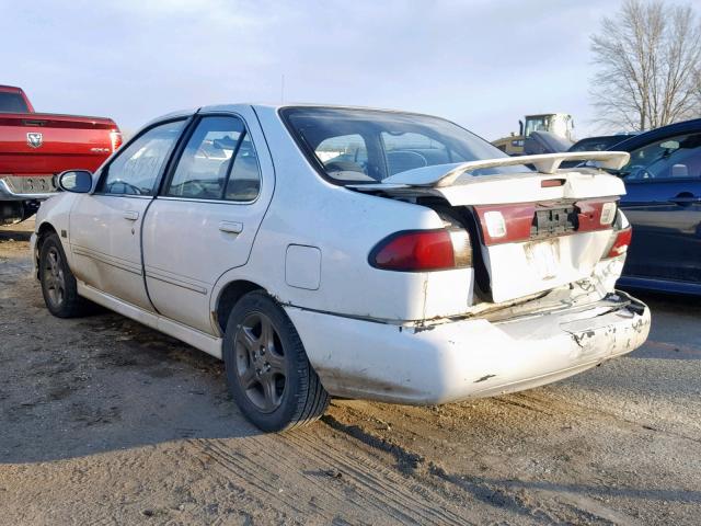 3N1BB41D5XL004041 - 1999 NISSAN SENTRA SE WHITE photo 3