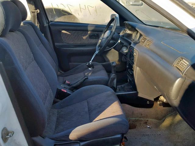 3N1BB41D5XL004041 - 1999 NISSAN SENTRA SE WHITE photo 5