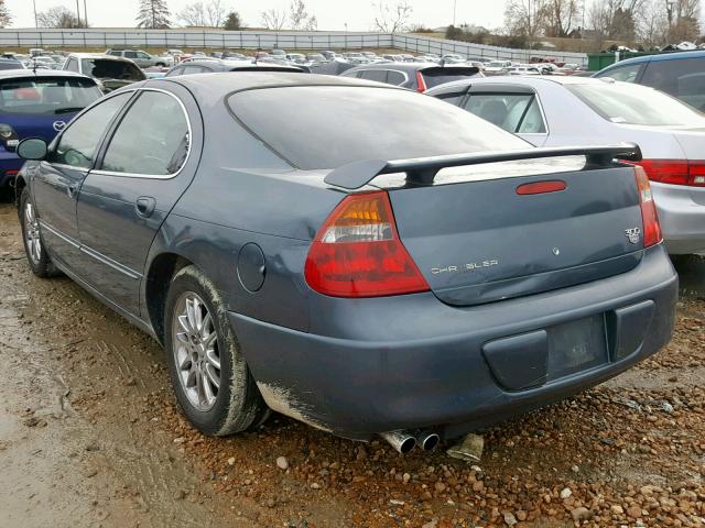 2C3HE66G41H501616 - 2001 CHRYSLER 300M GRAY photo 3