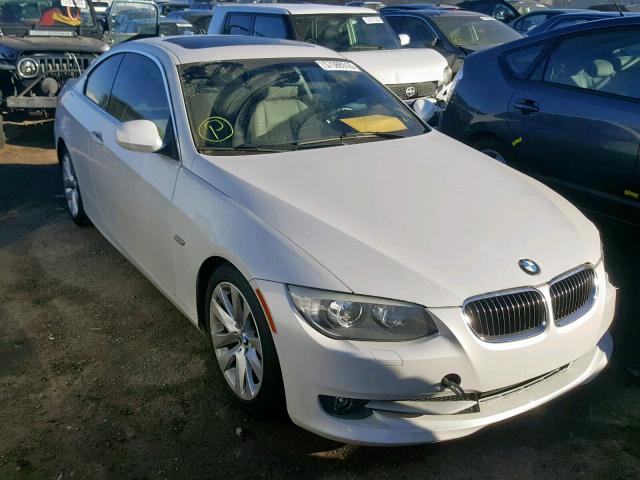 WBAKE5C55DJ107377 - 2013 BMW 328 I SULE WHITE photo 1