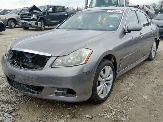 JNKAY01E28M603851 - 2008 INFINITI M35 BASE GRAY photo 2